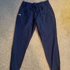 Womens under armour navy joggers